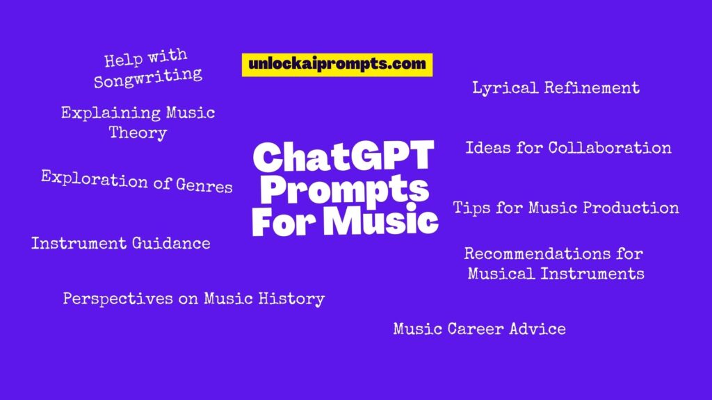 chatgpt prompts for music