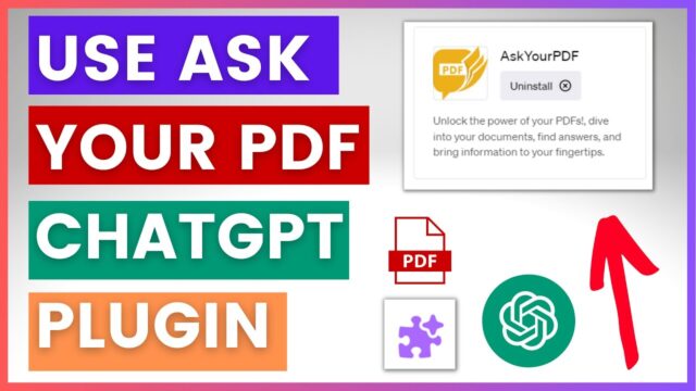 How to Use Ask Your PDF in ChatGPT?