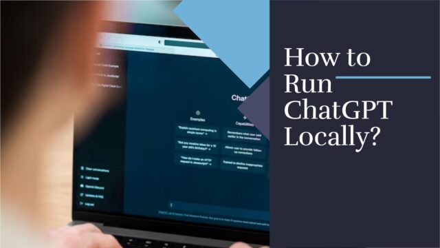 How to run chatgpt locally